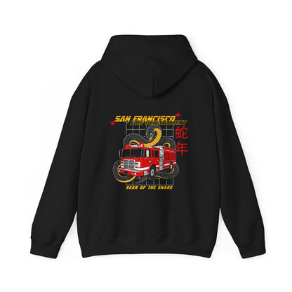Year of the Snake Fire Hoodie